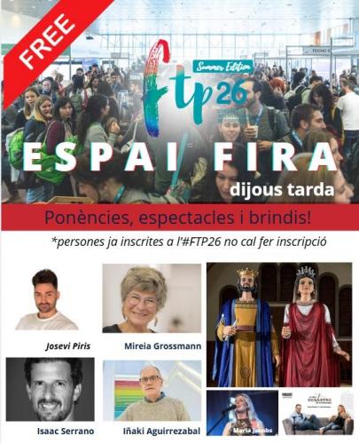 FTP26. Activitats a l’espai Fira i brindis inaugural el dijous tarda amb accés gratuït