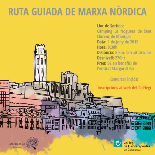 Apunta’t a la segona ruta guiada de marxa nòrdica del CFC, a Camarasa