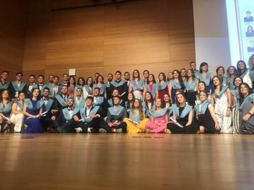 El CFC assisteix a l’acte de graduació de la promoció 2015-2019 del Grau en Fisioteràpia de la URV, a Reus