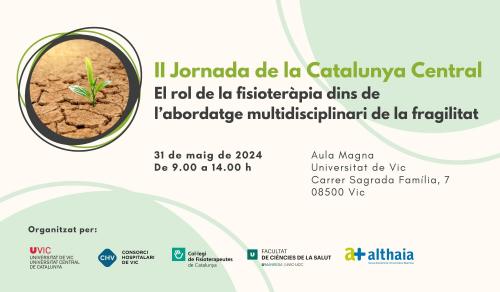 Vic serà la seu de la II Jornada de la Catalunya Central del Col·legi