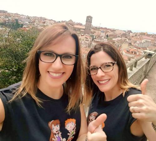 Meritxell Egea i Melanie Maibach, fundadores de MIM Esquena Sana a l’Escola, Fisioterapeutes de l’Any 2019