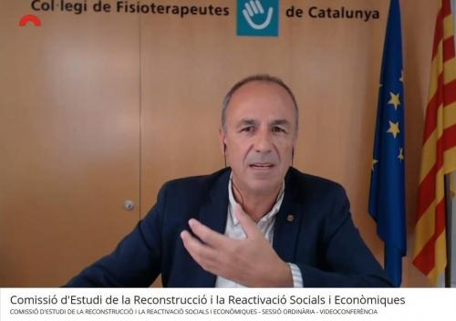 El degà demana al Parlament més fisioterapeutes al sistema públic de salut