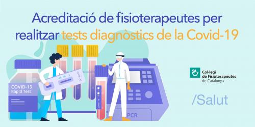 Procés d’acreditació de fisioterapeutes per realitzar tests diagnòstics de la COVID-19