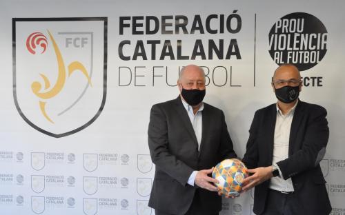 El degà es reuneix amb el president de la FCF per sol·licitar una llicència pròpia de ‘fisioterapeuta’