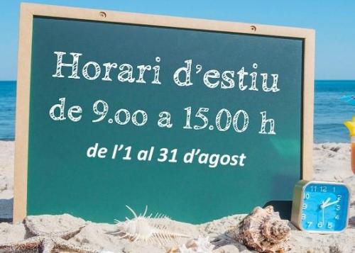 Al CFC també és estiu! Horari especial del mes d’agost