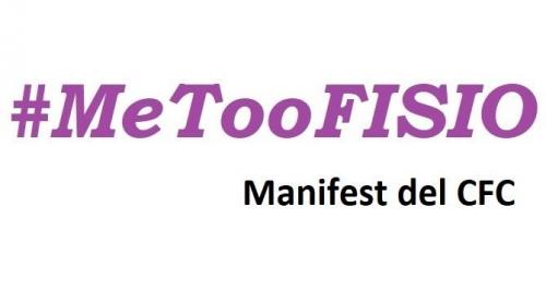 Manifest del CFC per la igualtat i contra la discriminació de les dones en l’exercici de la Fisioteràpia #MeTooFISIO