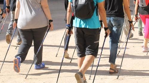 Bateig de marxa nòrdica el 21 d’octubre, a la Ruta dels Molins