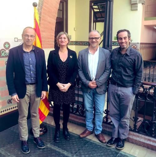 El decano y el secretario del CFC se reúnen con la consejera de Salud para hablar del futuro de la Fisioterapia en Cataluña