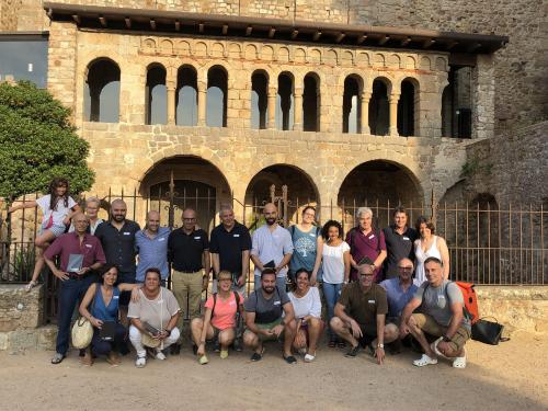 En la seva reunió mensual, la Junta de Govern del CFC es reuneix amb companys i companyes de la zona de Sant Feliu de Guíxols