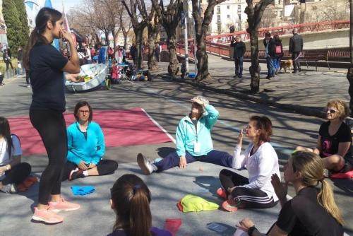 El CFC participa a la VI Jornada de l’Esport Femení de Girona amb un taller sobre estiraments i respiració