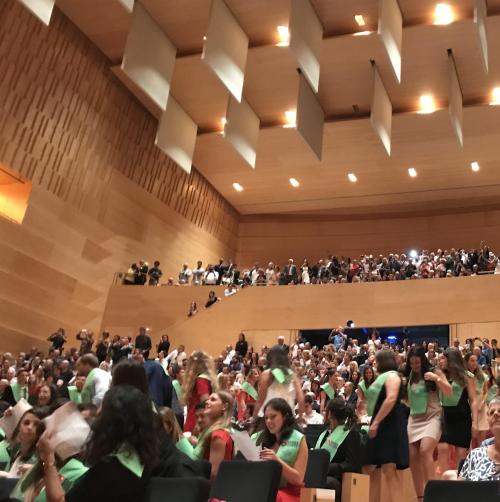 El CFC participa de l’acte de graduació de la promoció 2014-2018 dels graus en Fisioteràpia de l’EUSES
