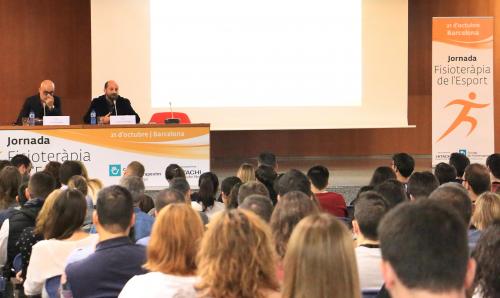 Ple absolut a la Jornada de Fisioteràpia de l’Esport del passat 21 d’octubre