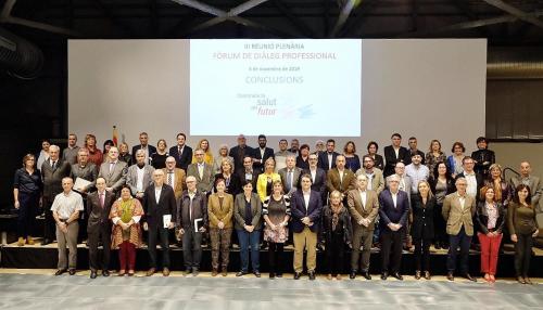 El Col·legi, present a la III Reunió Plenària del Fòrum de Diàleg Professional