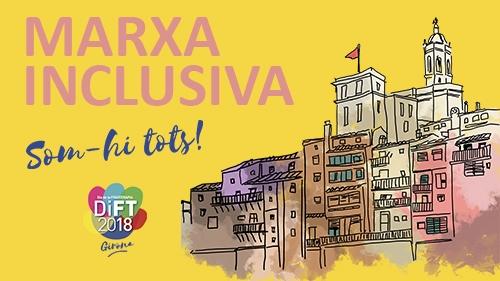 Marxa inclusiva per al DiFT de Girona