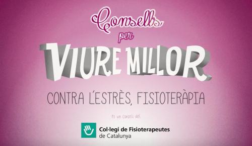 El videoconsell d’agost proposa la Fisioteràpia com una bona aliada contra l’estrès