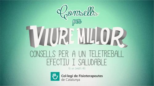Consells pràctics per teletreballar en bones condicions