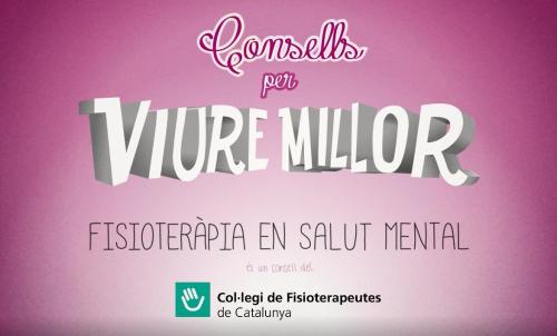 El videoconsell de novembre ens parla del paper de la Fisioteràpia en els trastorns mentals
